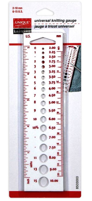 Univ Knitting Gauge