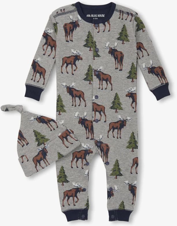 Moose Coverall with Hat