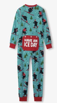 Wild Winter Sports Union Suit