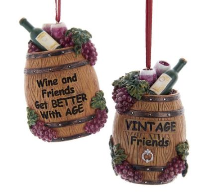 E0393 Wine Friends Barrel