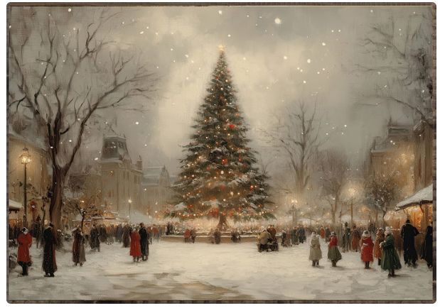 LHH Christmas Town Square