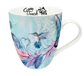 Indigenous Collection Hummingbird Feathers Mug