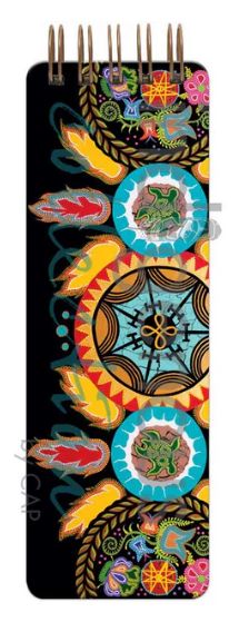 Indigenous Collection Slim Spiral Notebook - Mi'gmaq Unity