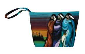 Indigenous Collection Small Tote - Three Sisters 1