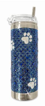 JK Silver Paw Tumbler