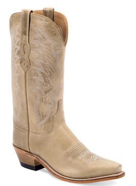 Ladies Western Boot - Cream