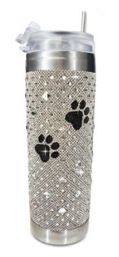 JK Black Paw Tumbler