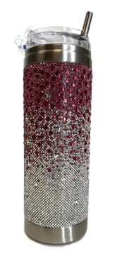 JK Fuchsia Ombre Tumbler