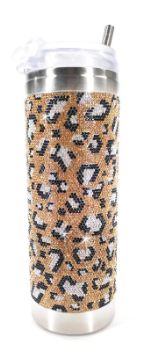 JK Gold Leopard Tumbler