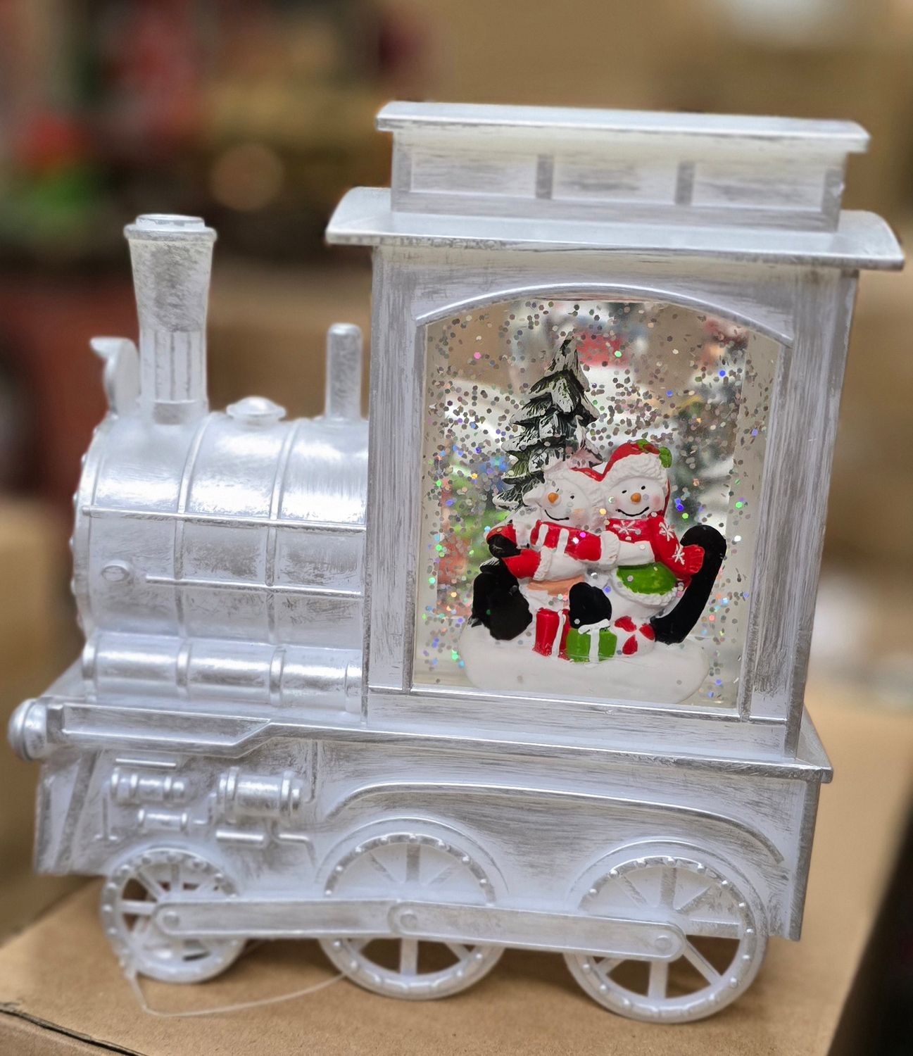 FINAL SALE Train Snowglobe