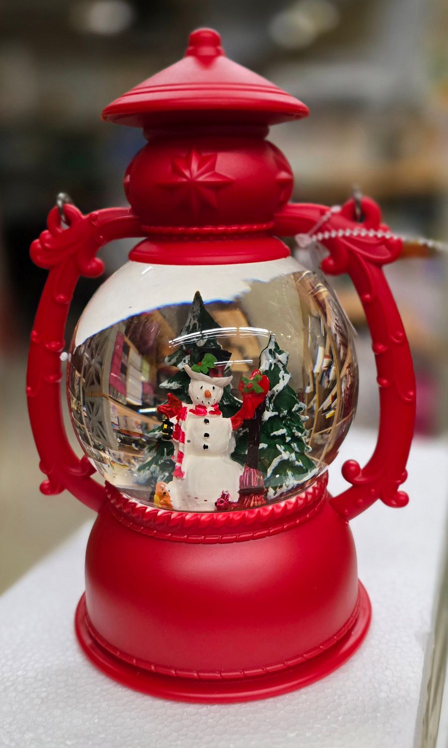 FINAL SALE Lantern Snowglobe