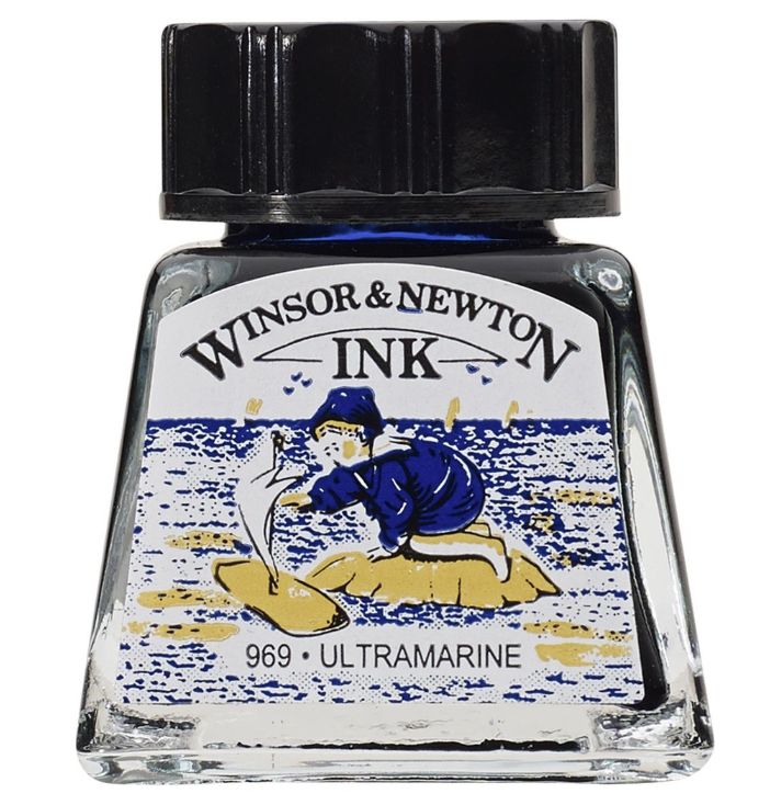 W&amp;N Individual Inks Ultramarine 14ml