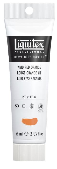 Liquitex HB Acrylic - 59 - Vivid Red Orange
