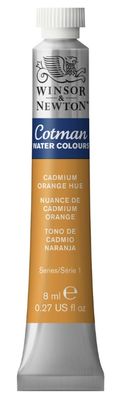 Windsor Cotman 8ml - Cadmium Orange Hue
