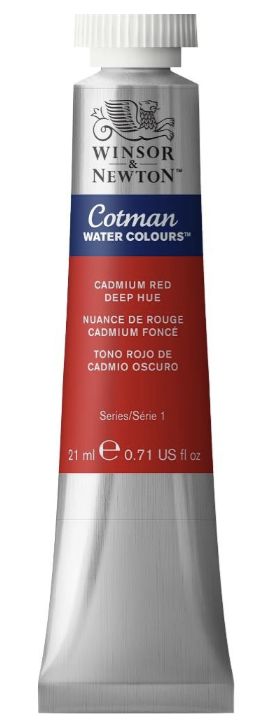 Windsor Cotman 21ml - Cadmium Red Deep Hue