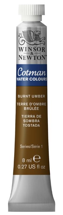Windsor Cotman 8ml - Burnt Umber
