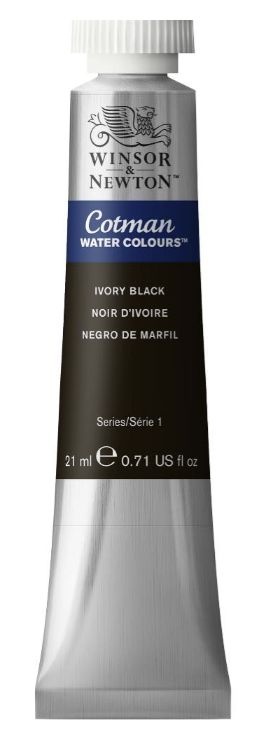 Windsor Cotman 21ml - Ivory Black