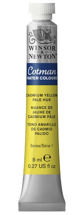 Windsor Cotman 8ml - Cadmium Yellow Pale Hue