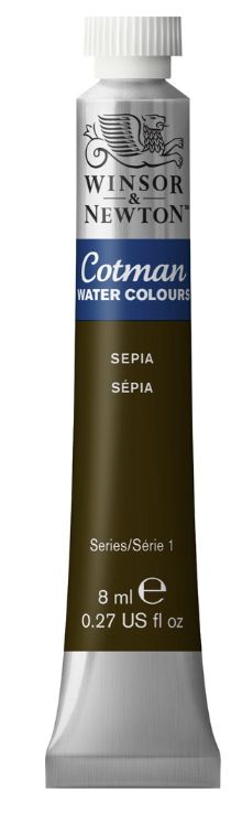 Windsor Cotman 8ml - Sepia