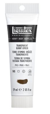 Liquitex HB Acrylic - 59 - Transparent Burnt Umber