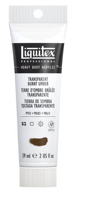 Liquitex HB Acrylic - 59 - Transparent Burnt Umber