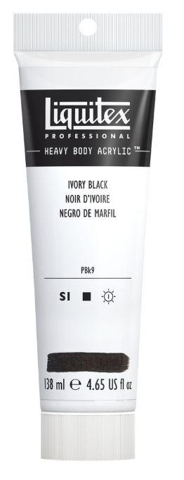 Liquitex HB Acrylic - 138 - Ivory Black