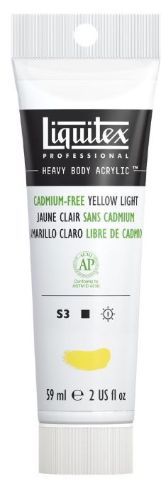 Liquitex HB Acrylic - 59 - Cadmium-Free Yellow Light