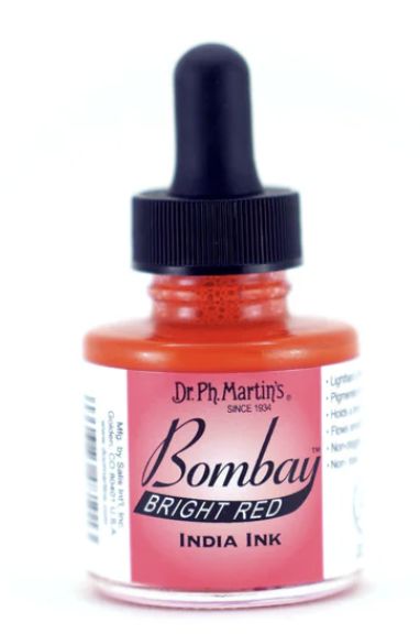 Bombay India Ink - Bright Red