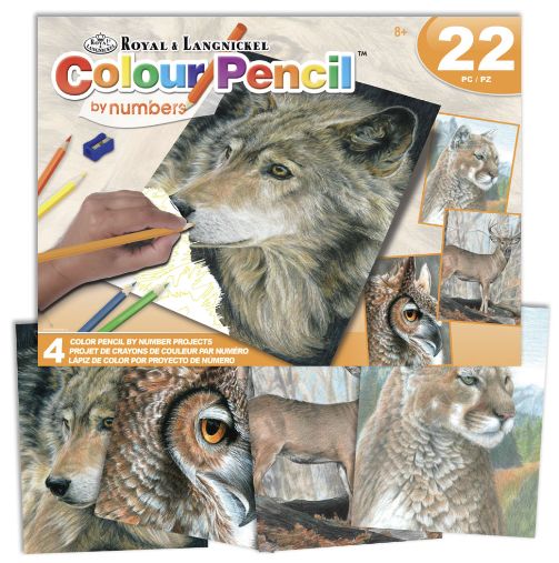Color Pencil Set - American Wildlife