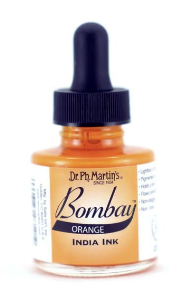 Bombay India ink - Orange