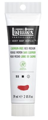 Liquitex HB Acrylic - 59 - Cadmium-Free Red Medium