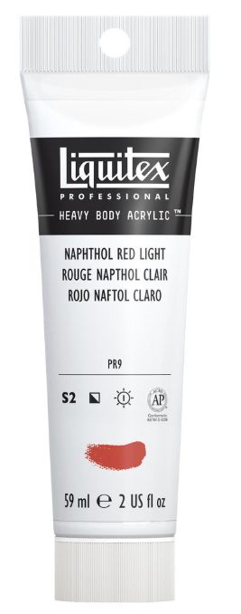 Liquitex HB Acrylic - 59 - Naphthol Red Light