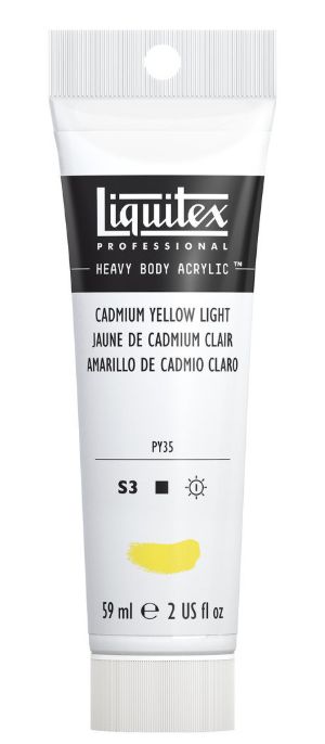 Liquitex HB Acrylic - 59 - Cadmium Yellow Light