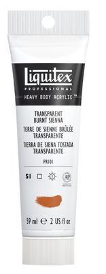 Liquitex HB Acrylic - 59 - Transparent Burnt Sienna