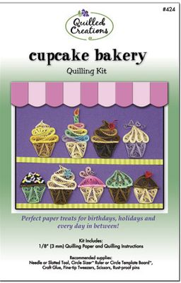 Quilling Kit - Cupcakes