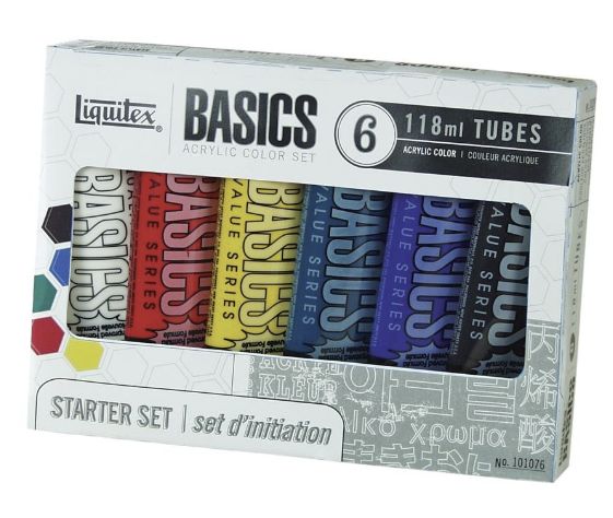 Liquitex Basics Set - 118ml - 6 Pack