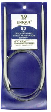 Circular Knitting Needles 32″ Aluminum - 4.0mm