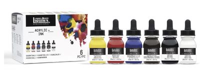 Liquitex Acrylic Ink Set - 30 - Essentials 6