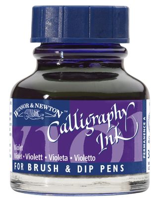 W&amp;N Calligraphy Ink Violet 30ml