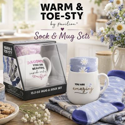 Warm &amp; Toe-sty Mug &amp; Sock Sets