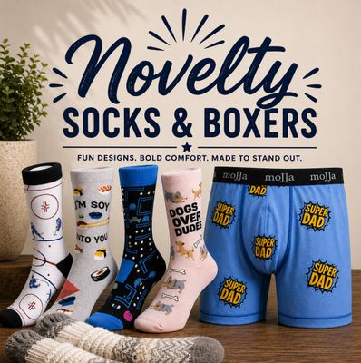 Novelty Socks &amp; Boxers