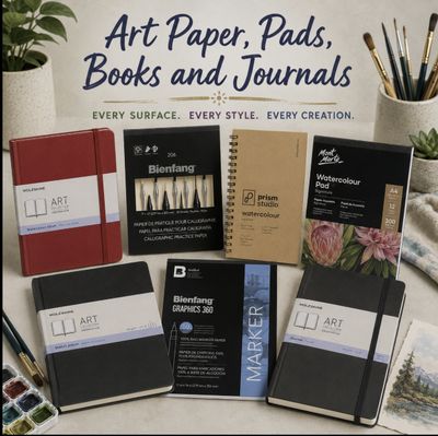 Art Paper, Pads, Books &amp; Journals