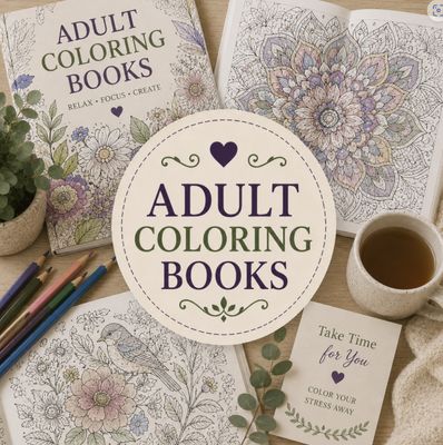 Adult Coloring Books