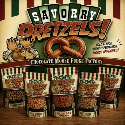 200g Savory Pretzels