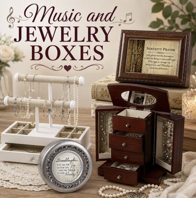 Jewelry &amp; Music Boxes
