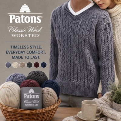 Patons Classic Wool WORSTED