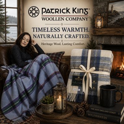 Patrick King Wool Blankets