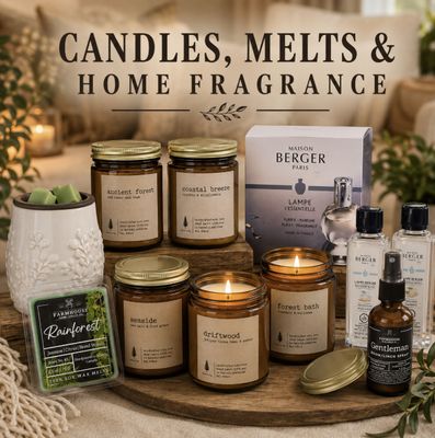 Candles, Melts &amp; Home Fragrance