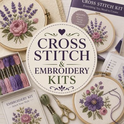 Cross Stitch and Embroidery Kits