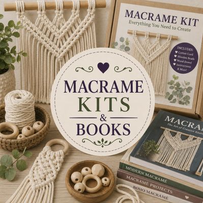 Macrame Kits and Books